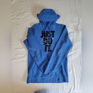 Mens Blue Nike Sweatshirt/hoodie